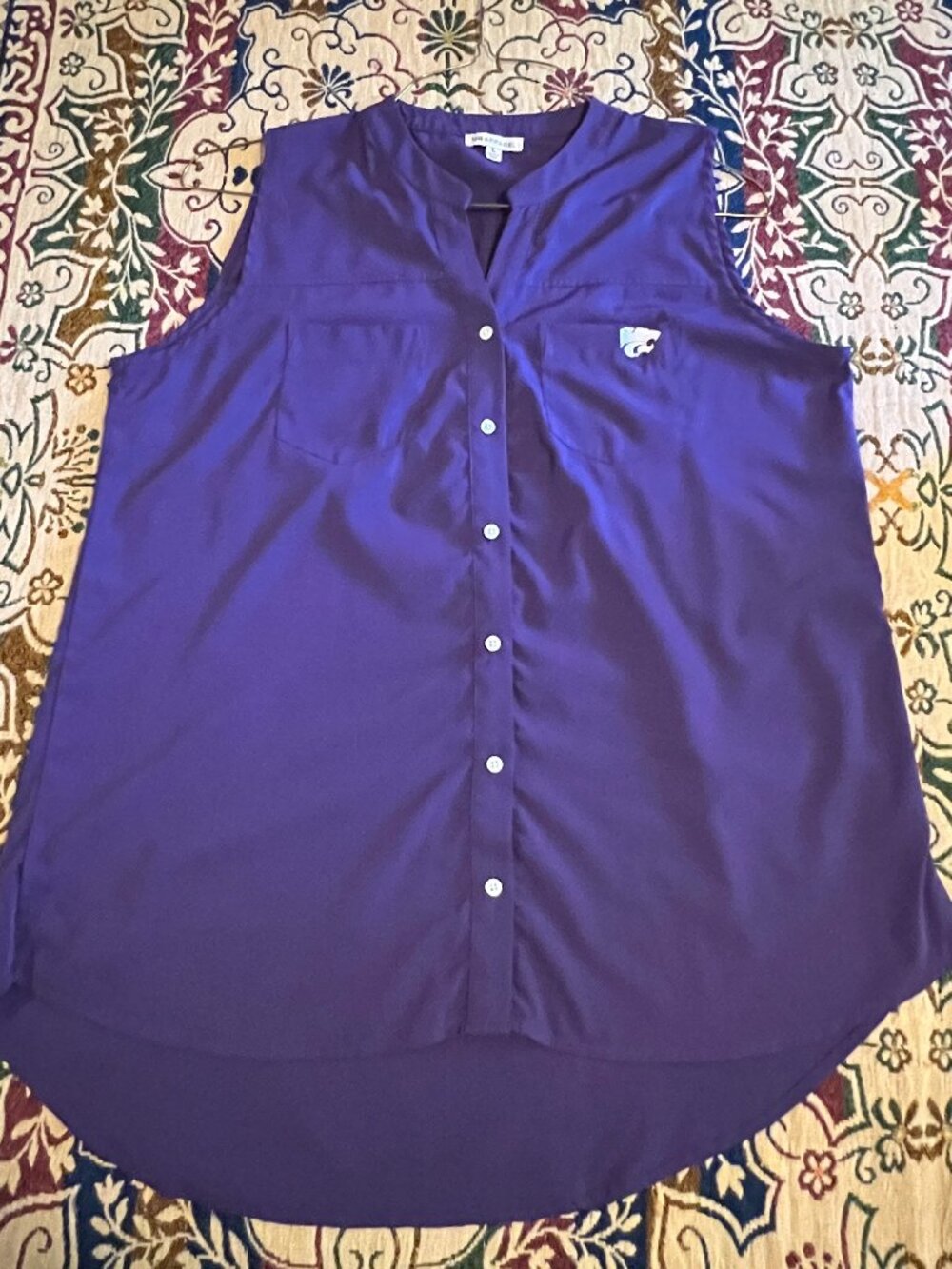 UG Apparel KSU KANSAS STATE UNIVERSITY Sleeveless shirt top size Large L